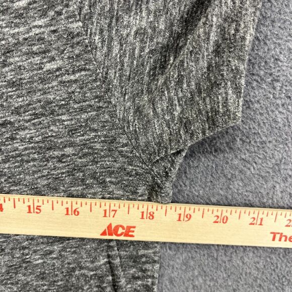 Lauren Moshi T Shirt Womens XS Grey Skeleton Hands Distressed Tee peace love - Picture 8 of 16